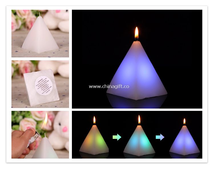 Пирамида свечи