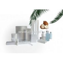 Luxury silver carboard box packing bath amenities images