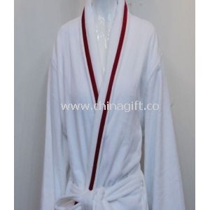 Home Luxury Spa Bathrobes / Terry Cloth Robes Lightweight Cotton Robe