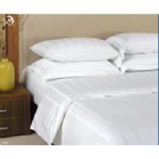 Rutig Stripe Luxury Hotel sängkläder 100% bomull images