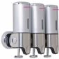 Triple Soap Handwash Dispenser Stainless With For 5 Star Hotel small picture