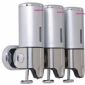 Triple Stainless dengan Dispenser Sabun dicuci dengan tangan untuk Hotel bintang 5 small picture