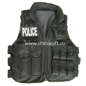 Black Police Raid Vest