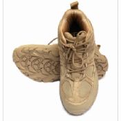 Καφέ ανθεκτικό στρατιωτικής τακτικής μπότες αναπνέει με υψηλή τριβή images