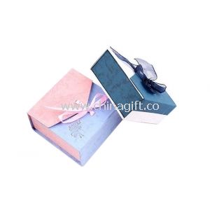 Pulseira de papel quadrado chique elegante embalagem caixa de presente