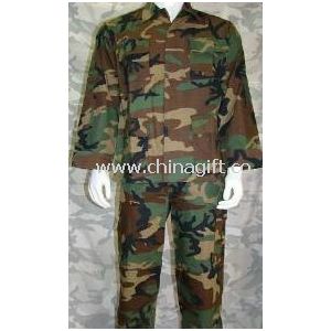 Woodland Camo ropa uniformes de camuflaje militar transpirables