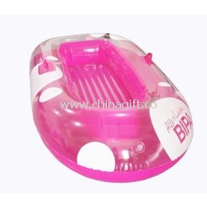6P Free 0.25mm PVC Inflatable Boat Pink For Kids Sporting