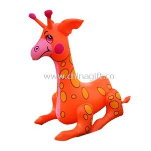 Hermosa jirafa inflable Durable del agua juguetes