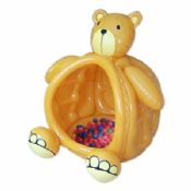Urso engraçado crianças inflável, Castelo de salto images