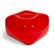 Real Red Inflatable Sofa kursi Square Classic images
