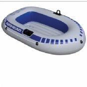 Personne seule en PVC gonflable bateau canot pour la pêche images