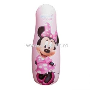 Popular Pink 0.18mm PVC Inflatable Water Toys With Lovely Printing For Kids