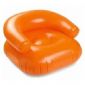 Plastic PVC Inflatable Sofa Chair Orangle small picture
