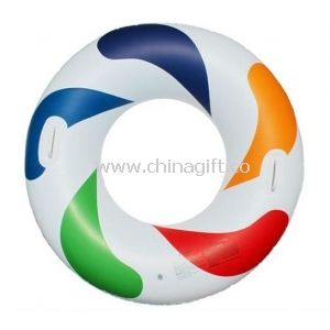 Colored Small Pvc Inflatable Swimming Rings For Babies