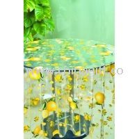 Eco-friendly PVC Dining Table Cloth With Fruit Design images