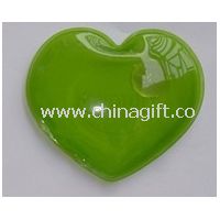Грелки гель зеленое сердце