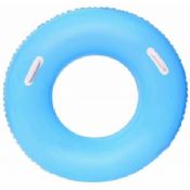 Plastic Inflatable Swimming Rings With Handle images