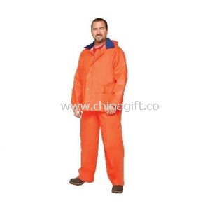 Mens PVC Rain Coats Suit Waterproof