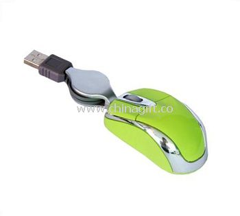 Mini retractable mouse