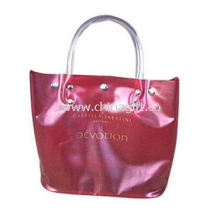 Promotional Red Clear PVC Bags For Laddies