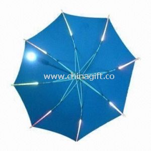 Paraguas LED de 23 pulgadas x 8 K, recto