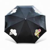 Farbwechsel-Regenschirm mit Metallrahmen images