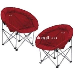 Al aire libre configuración doble silla de Camping Playa