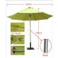 Licht gelb Outdoor Heavy Duty Sonnenschirm small picture