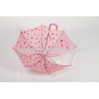 Paraguas sombrilla de encaje transparente