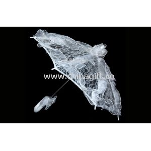 Dentelle blanche mariage Parasol parasols