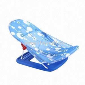 3-position Baby bather with machine washable fabric