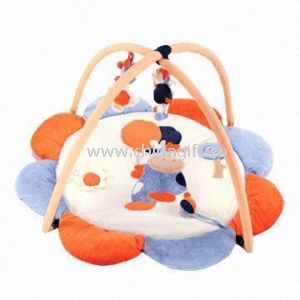 Tapis d'activité de bébé avec la forme de fleur