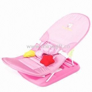 Baby bouncer with 3 adjustable position backrest