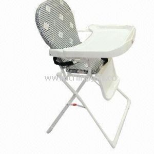 Baby High Chair with 3-tray Adjustable Position