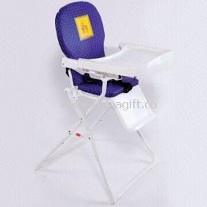 Dětská židlička s měkkou tkaninou