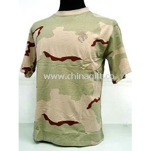 Combat Desert Camo carga Mens camisa