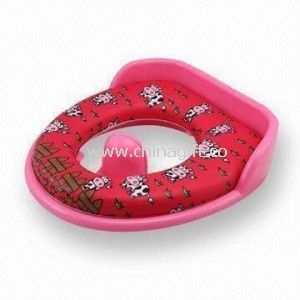 Cushion Potty Seat with Plastic Backing