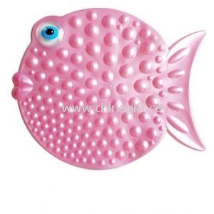 Tappetino da bagno in PVC a forma di pesce