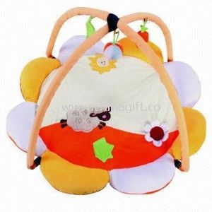 Flower Shape Baby Play Mat with Bright Colors