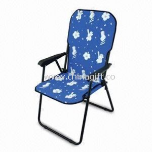 Cadeira com estampa havaiana de dobramento