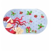 Christmas Girl PVC bath mat images