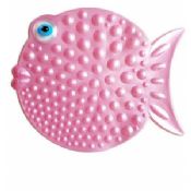 Ψάρι σε σχήμα PVC χαλάκι μπάνιου images