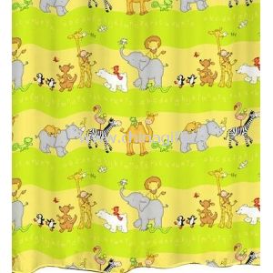 Zoo Family Shower Curtain