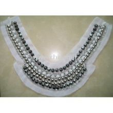 Hand made crystal bead collar necklace images