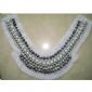 Hand made crystal bead collar necklace small picture