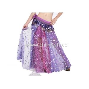 Chiffon Embroidered Belly Dance Skirts