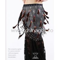 Classical Tribal hip scarves for belly dancing In Performance Wear Free size