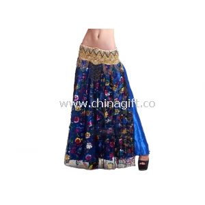 Expansion Lace and Silk Belly Dance Skirt