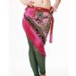 National Style Red Belly Dance Hip Scarves For Women With Tassel small picture