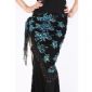 Simple Belly Dance Hip Scarves With Embroidered Flower small picture